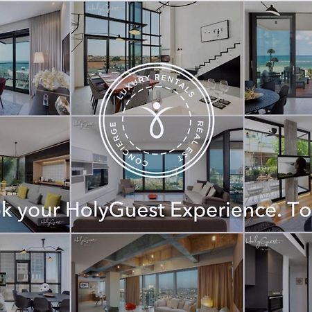 Spacious 3Br Penthouse With Jacuzzi On Rosthchild By Holyguest Tel Aviv Luaran gambar