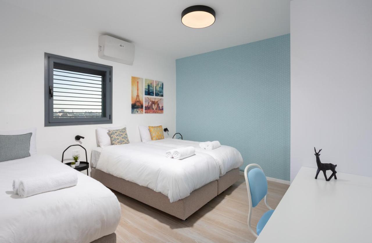 Spacious 3Br Penthouse With Jacuzzi On Rosthchild By Holyguest Tel Aviv Luaran gambar