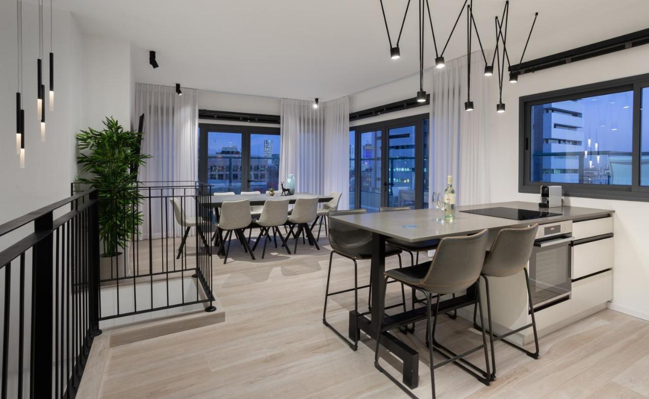 Spacious 3Br Penthouse With Jacuzzi On Rosthchild By Holyguest Tel Aviv Luaran gambar